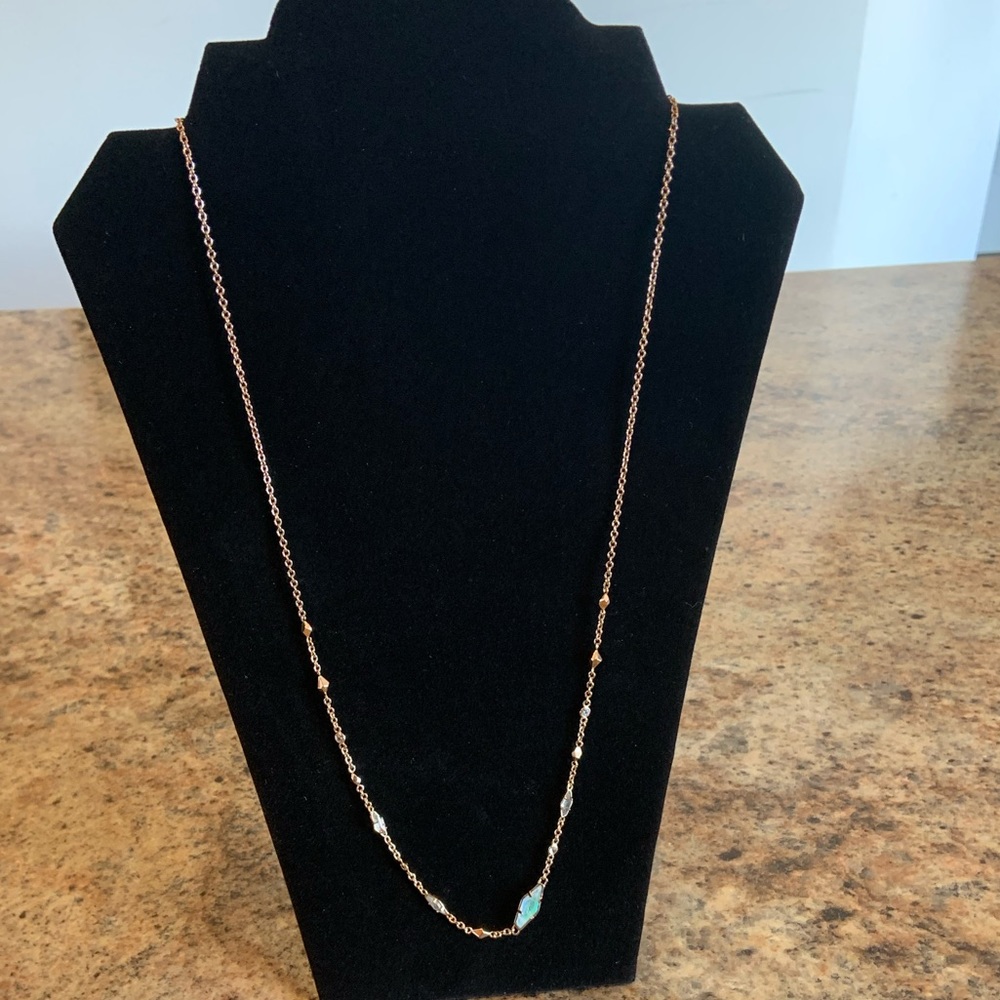 Kendra Scott Rose Gold Necklace